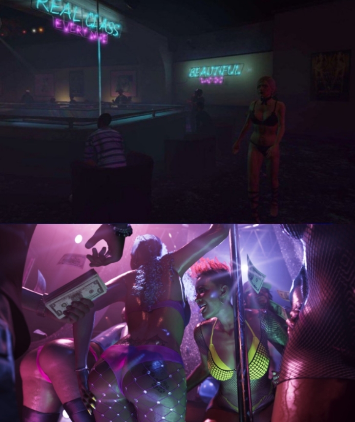 Comparación entre los tacones de GTA 5 y GTA 6

Como decía mi padre: MAS VALE QUE SOBRE A QUE FALTE

BUEN TRABAJO ROCKSTAR GAMES