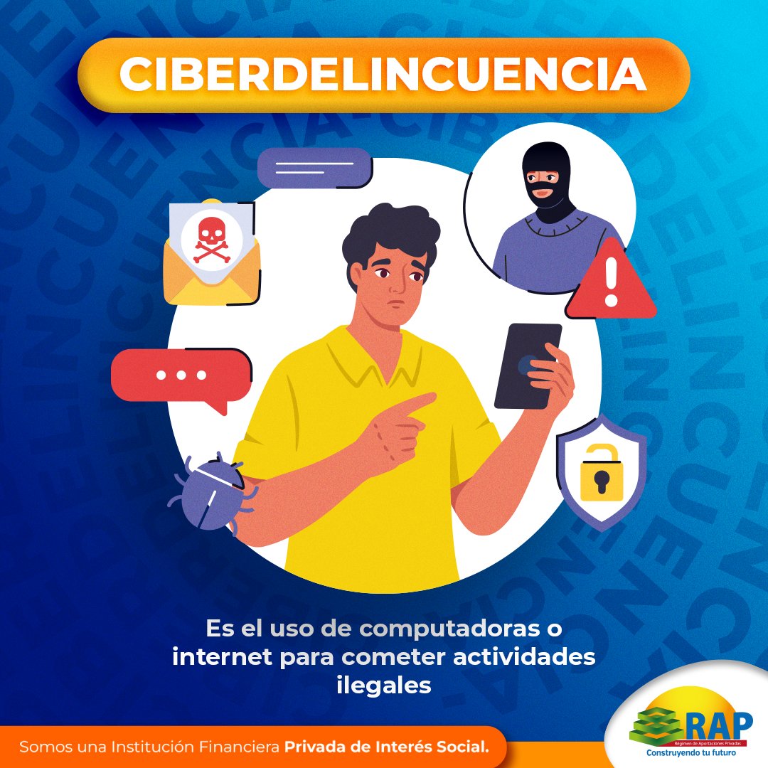 RAP_HN's tweet photo. Mantén tu información segura y cuídate de la ciberdelincuencia en tus dispositivos.​

#RAPHN​
#CiberSeguridad https://t.co/8XOZtUkUdo