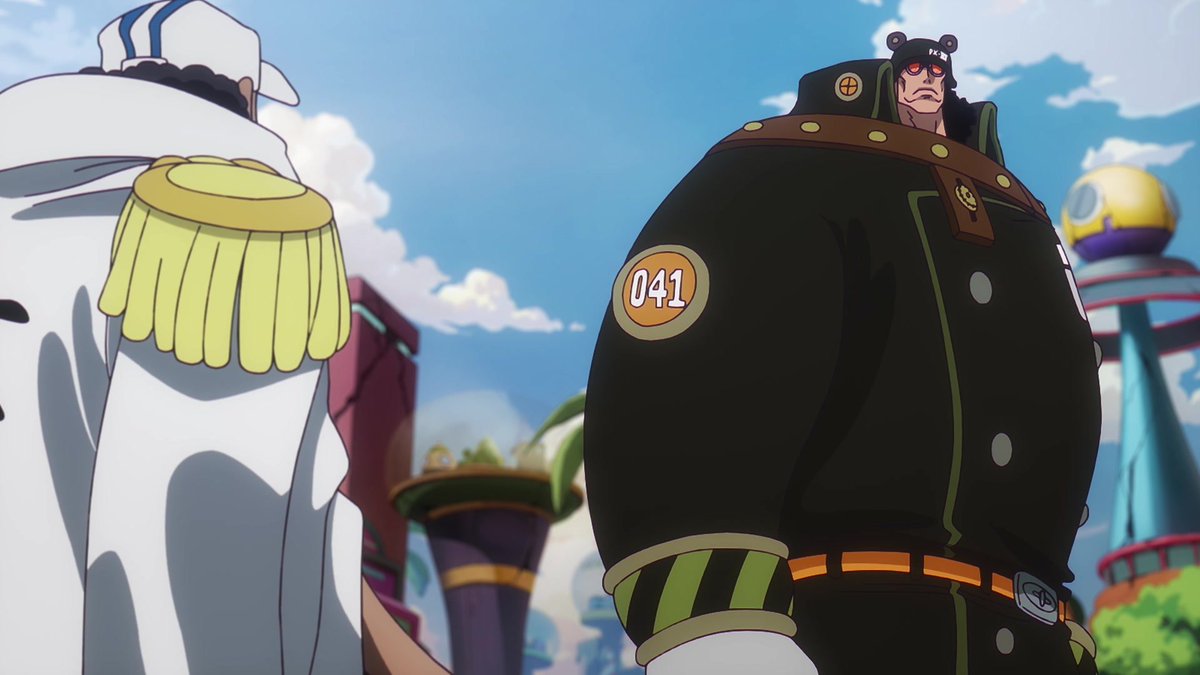 OnePieceAnime's tweet image. This seems familiar. It’s like that one movie, with the guy who terminates, what&apos;s it called again?
