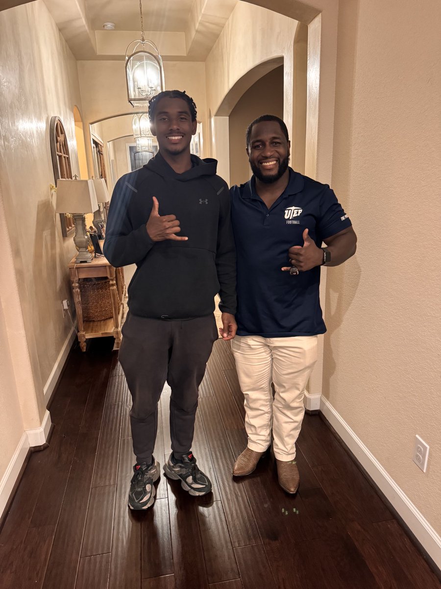 Kaleb Maryland (@kmaryland2026) on Twitter photo Appreciate you stopping by last night Coach, the family and I enjoyed talking with you <a href="/COACHJMACRB/">Jourdan McNeill</a> <a href="/Coach_Avina/">Miguel Aviña</a> <a href="/CoachCala/">Mark Cala</a> <a href="/CoachSWUTEP/">Scotty Walden</a> <a href="/UTEPFB/">UTEP Football</a> #PicksUp⛏️ <a href="/RecruitEastside/">Recruit North Shore</a> Appreciate you stopping by last night Coach, the family and I enjoyed talking with you <a href="/COACHJMACRB/">Jourdan McNeill</a> <a href="/Coach_Avina/">Miguel Aviña</a> <a href="/CoachCala/">Mark Cala</a> <a href="/CoachSWUTEP/">Scotty Walden</a> <a href="/UTEPFB/">UTEP Football</a> #PicksUp⛏️ <a href="/RecruitEastside/">Recruit North Shore</a>
