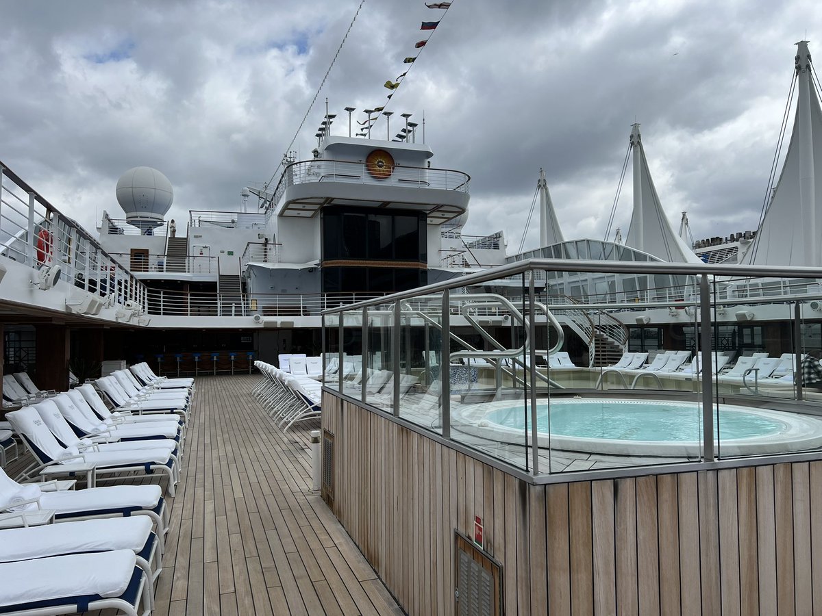 CruiseTopDeals's tweet photo. Enjoyed a ship tour and lunch with local clients onboard the beautiful Oceania Riviera. For the month of May we have exclusive shipboard credits available with Oceania Cruises on top of the current promotions. Contact me today! #oceaniacruises https://t.co/TaLVsWPVSD