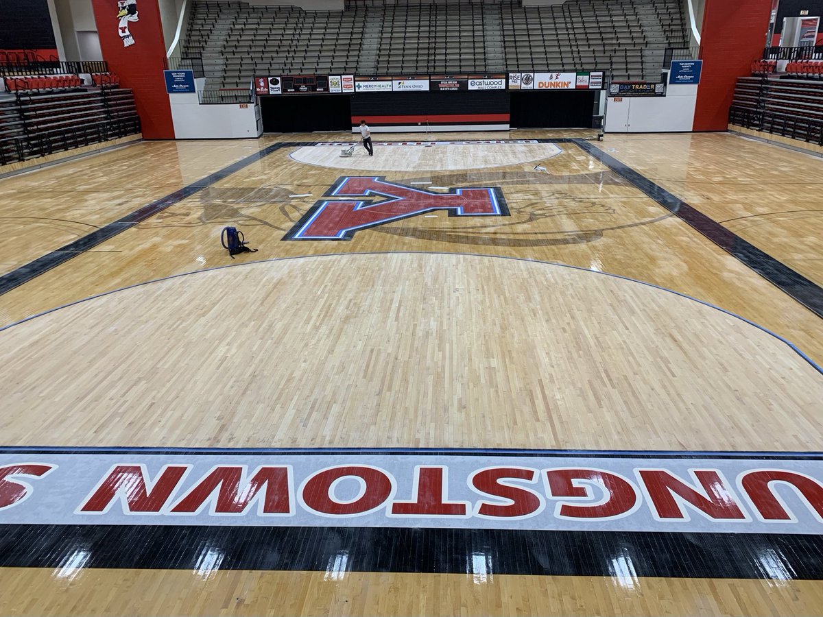 Robb Schmidt π§ (@ysu_robb) on Twitter photo Rosselli Court is getting a bit of a facelift with the new β¦<a href="/HorizonLeague/">Horizon League</a>β© logo inside red lanes. Also, the old three-point line has been removed. Rosselli Court is getting a bit of a facelift with the new β¦<a href="/HorizonLeague/">Horizon League</a>β© logo inside red lanes. Also, the old three-point line has been removed.