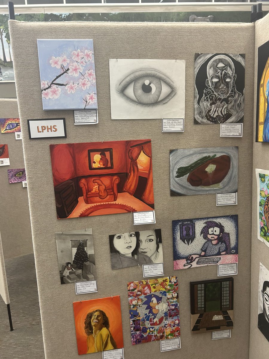 LPISD Spring Art Show! #bestneverrests