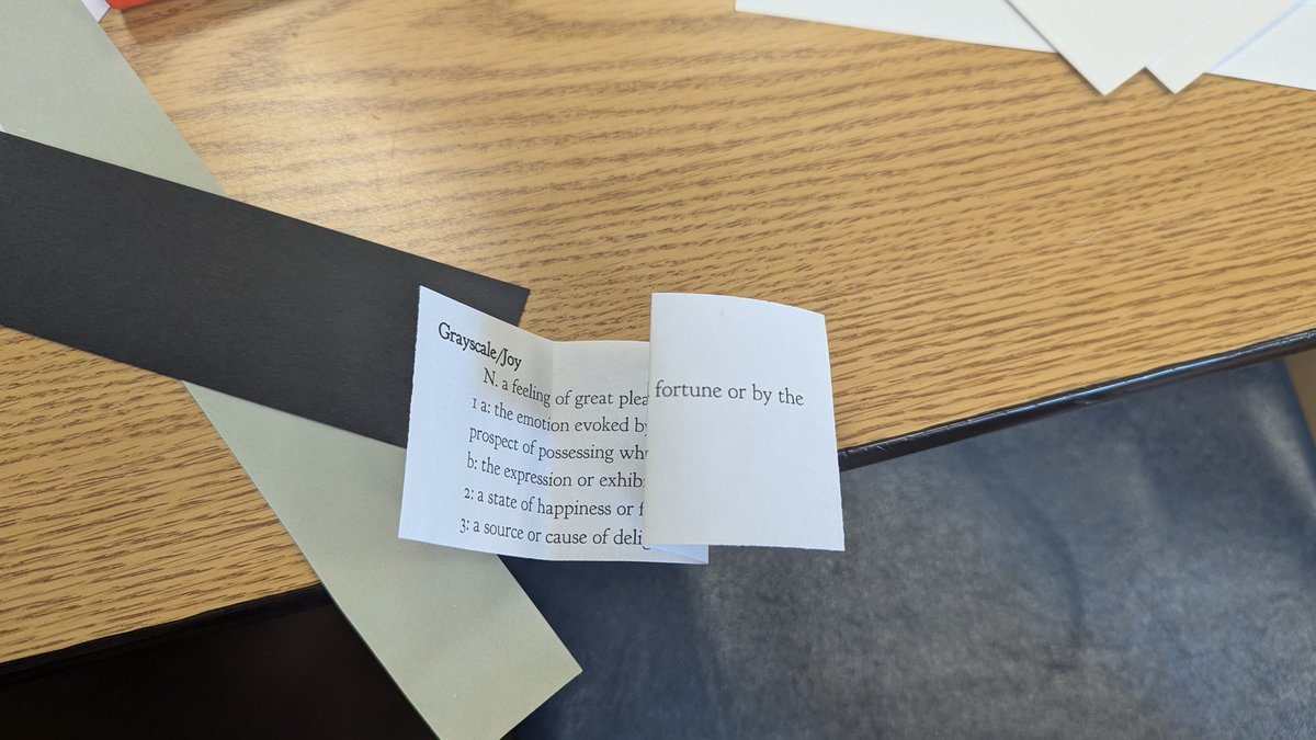 Last week of #Artspiration means time for our own version of the #ChoppedChallenge! Can students take a bag of mystery supplies based on a color scheme and create a picture around a given emotion? <a href="/TheTedAllen/">Ted Allen</a> 
<a href="/MannRebeL17/">Rebekah Mann</a> <a href="/PhelpsCenter/">Phelps Center</a>