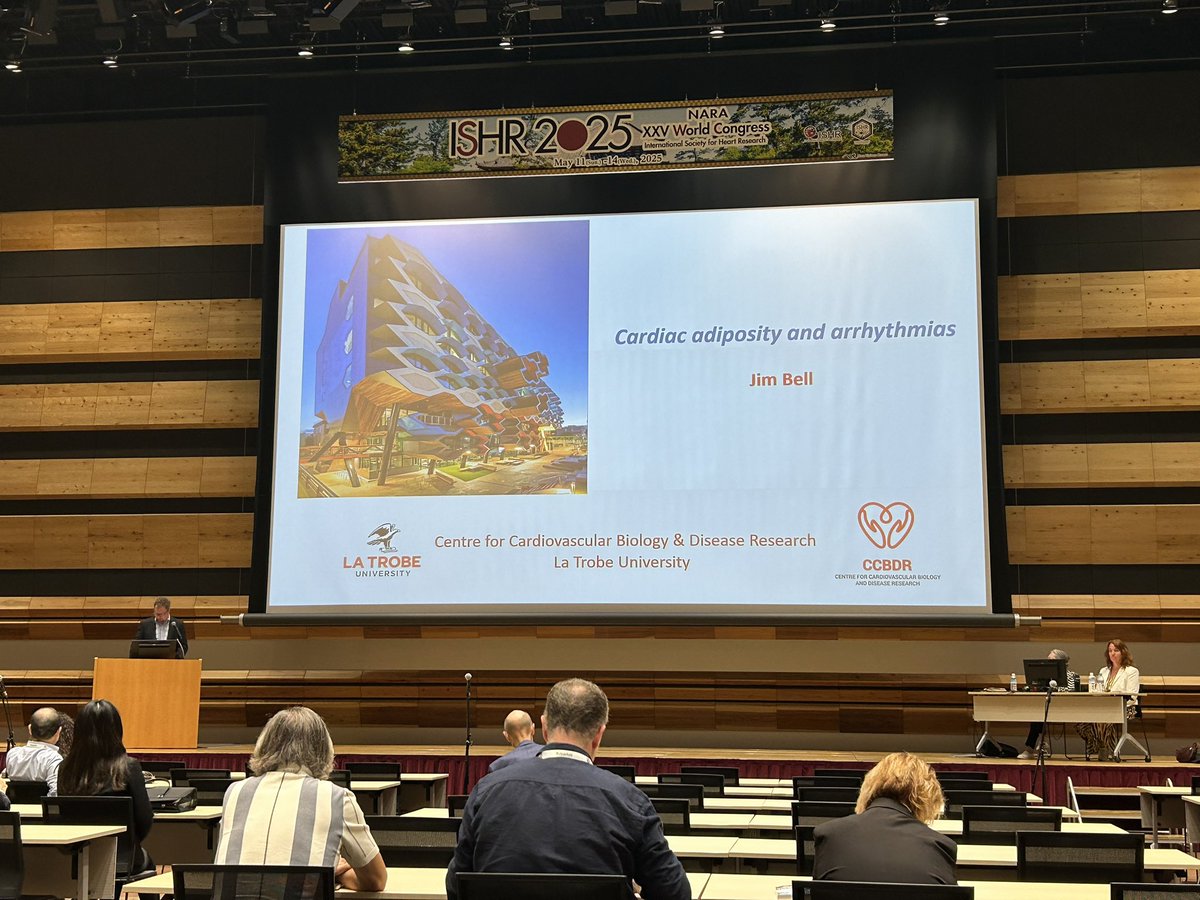 Davor Pavlovic (@pavlovicdavor) on Twitter photo Lovely work from Jim Bell on cardiac arrhythmias and adiposity at ISHR World Congress <a href="/latrobe/">La Trobe University</a> <a href="/LabBell/">Bell-Lab: Cardiac Disease Mechanisms</a> <a href="/ISHR_AUS/">ISHR Australasian Section</a> Lovely work from Jim Bell on cardiac arrhythmias and adiposity at ISHR World Congress <a href="/latrobe/">La Trobe University</a> <a href="/LabBell/">Bell-Lab: Cardiac Disease Mechanisms</a> <a href="/ISHR_AUS/">ISHR Australasian Section</a>
