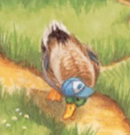 GregBruhl3's tweet image. Duck from Franklin the Turtle in Franklin is Bossy
#Book
#FranklinTheTurtle
#PauletteBourgeois
2