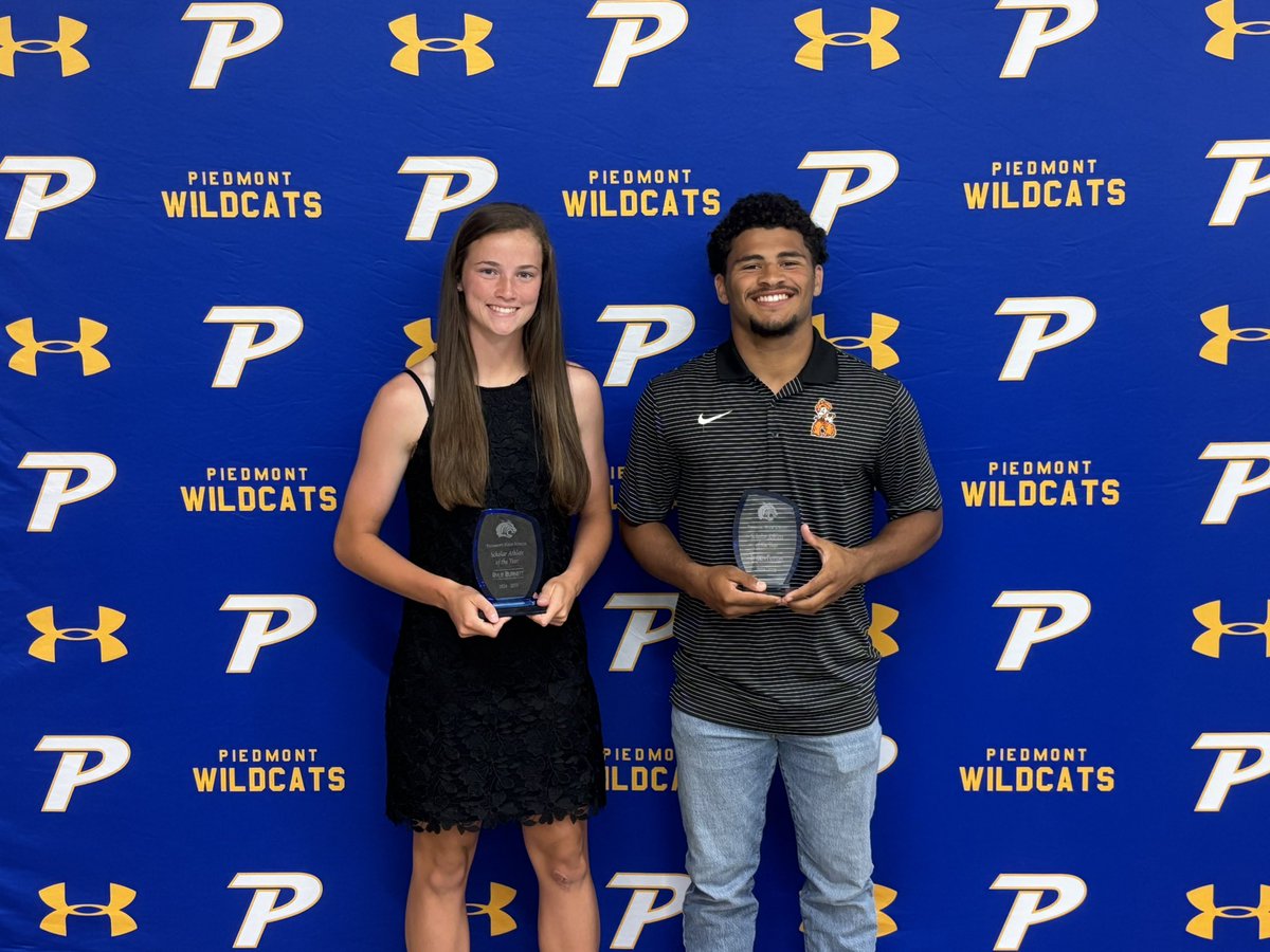 Congratulations to Rylie Burnett and Jayden Fuston on winning this year’s 2024-2025 female and male Student Athletes of the Year Award!