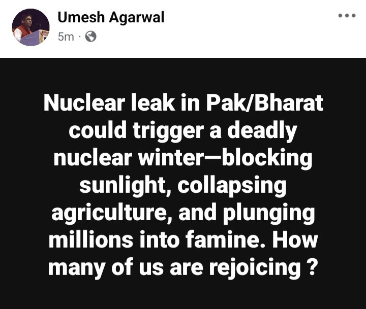 Umesh Kumar Agarwal tweet media
