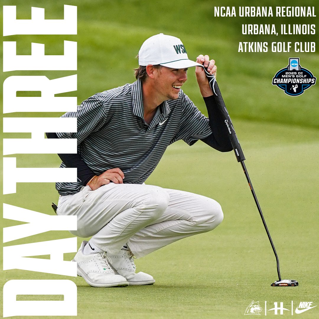 Let's go have some fun in the final round of the NCAA Urbana Regional! Raiders tee off from 10:28-11:12 ET today in Illinois!

⛳ Follow live scoring: bit.ly/4j1vNfs
#RaiderUP | #FullRaid | #RaiderFamily