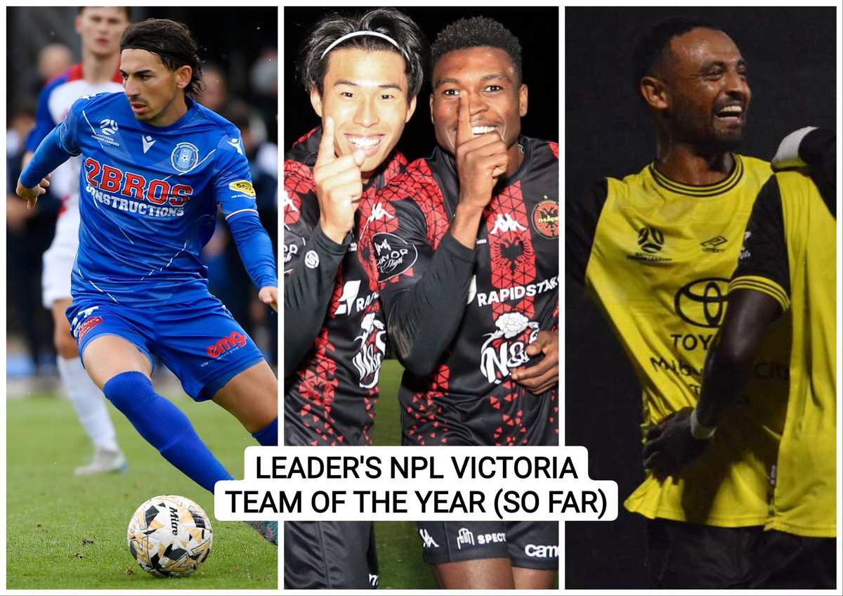 Ben Higgins (@ben_higgins84) on Twitter photo Elite XI ... We’ve reached the half-way mark of the <a href="/nplvictoria/">NPL Victoria</a> season. Who have been the standout performers? We pick our best XI.
STORY: bit.ly/3YMrRIm Elite XI ... We’ve reached the half-way mark of the <a href="/nplvictoria/">NPL Victoria</a> season. Who have been the standout performers? We pick our best XI.
STORY:Â bit.ly/3YMrRIm