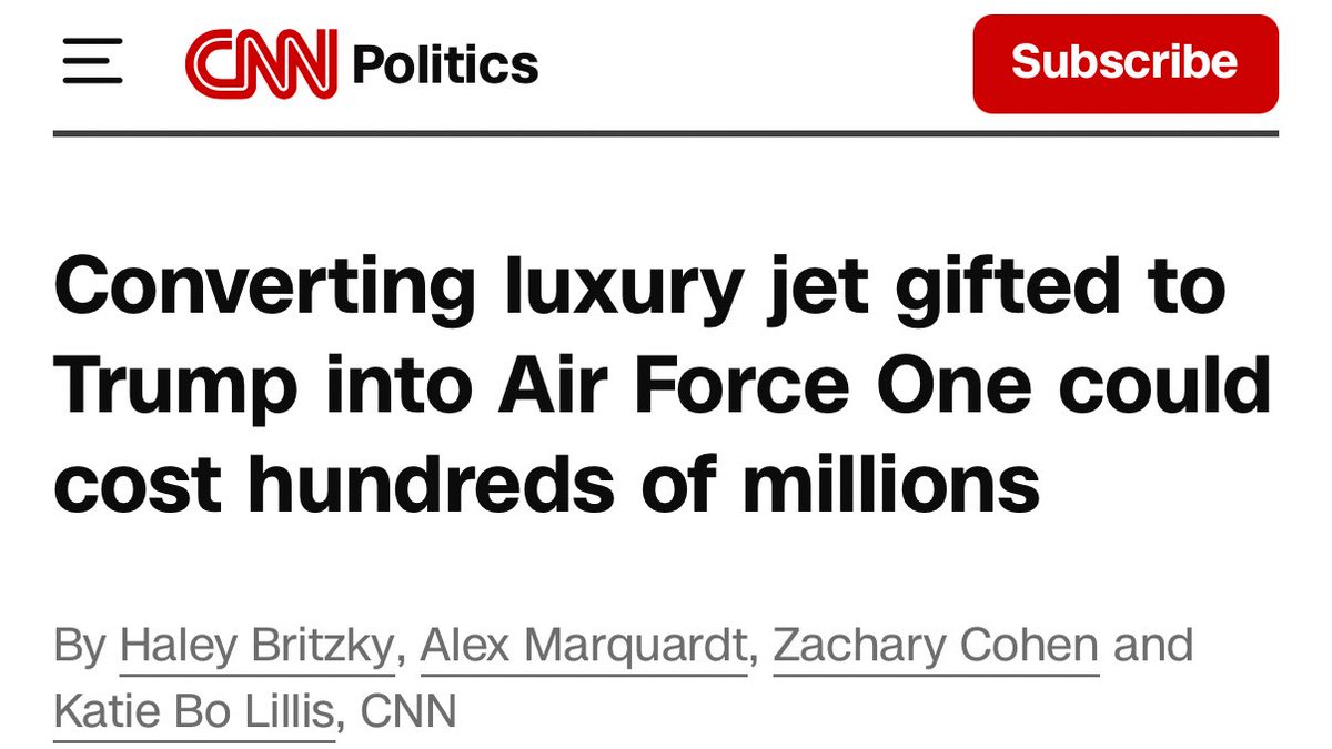 If DOGE is still looking for waste in government, here ya go fellas