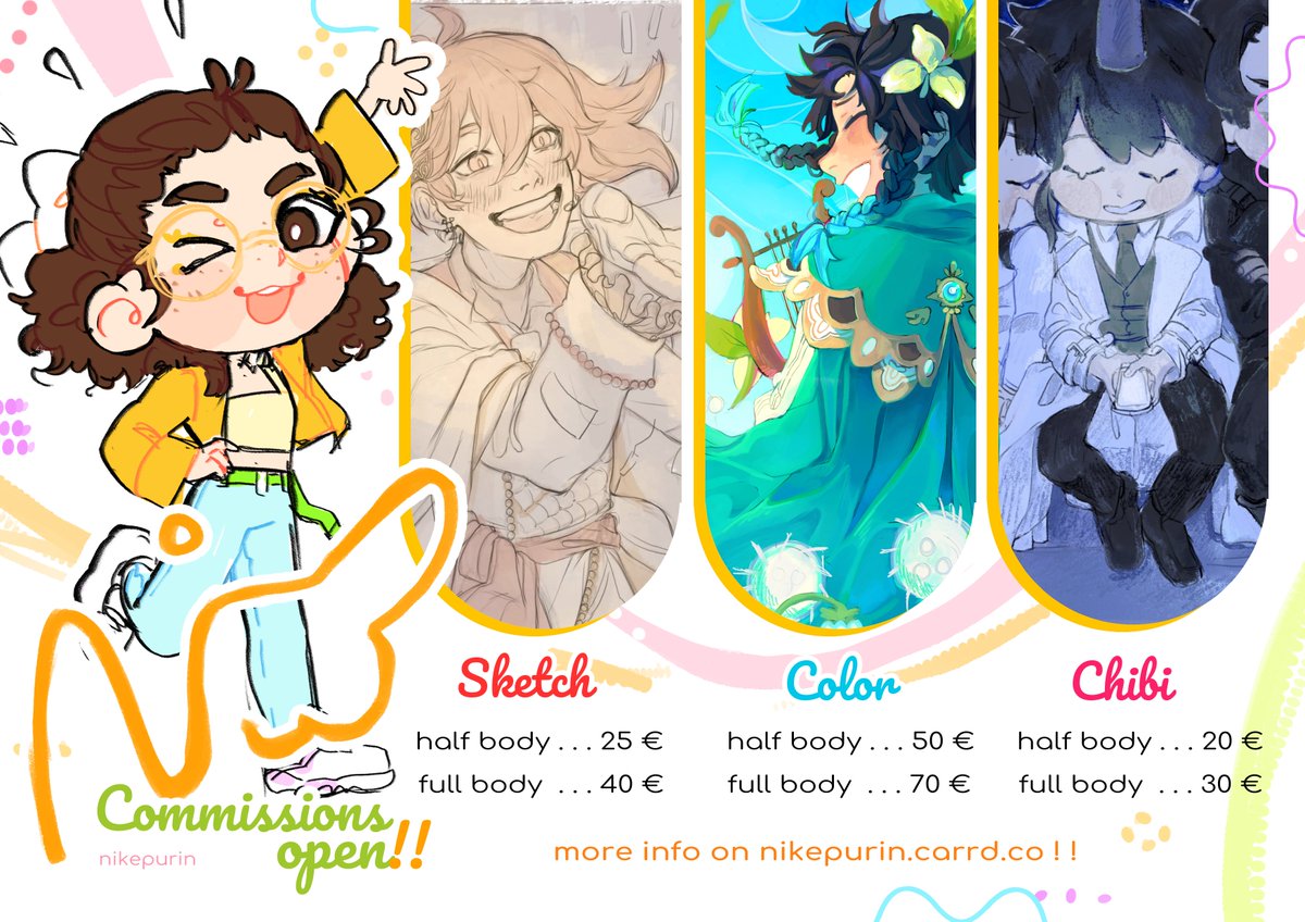 nikepurin's tweet image. It's c0mms time!! yippeeeee 

🌻 nikepurin.carrd.co