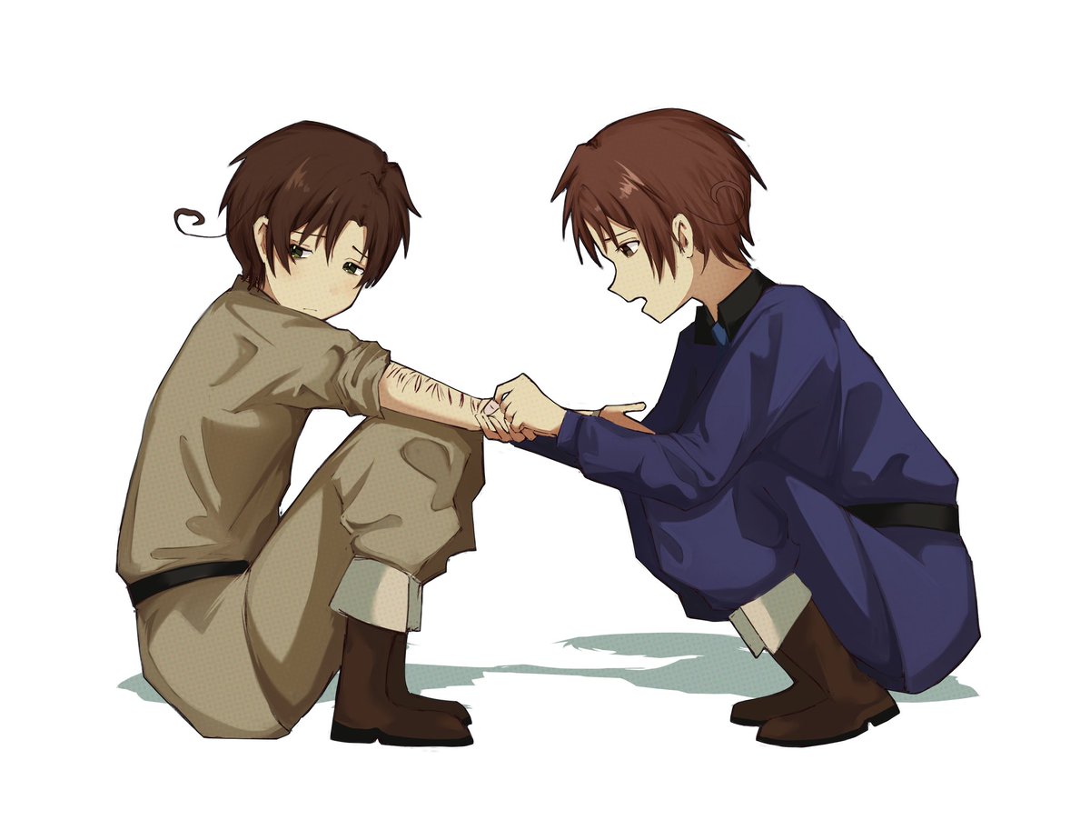 ar1sat0's tweet image. noooo don’t do it Romano 😭😭😥😥😥

#hetalia