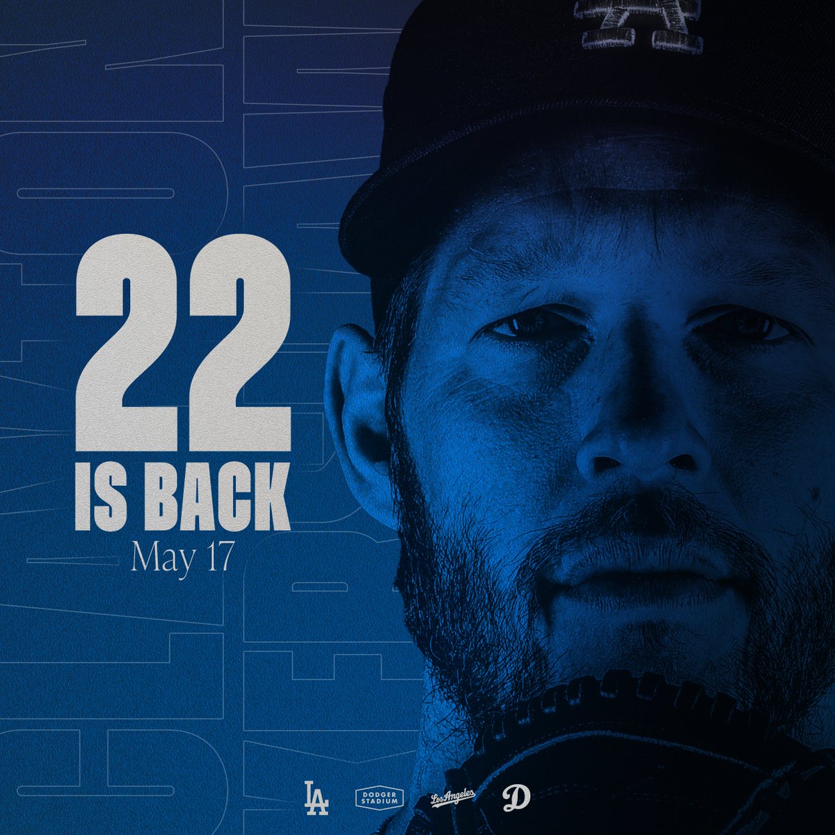 22 is back.

🎟️: Dodgers.com/tickets