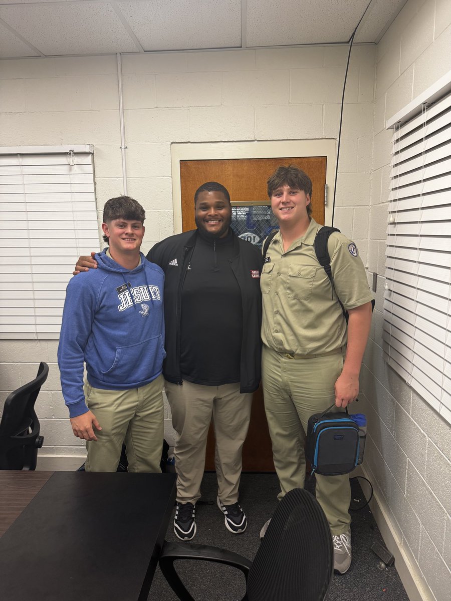 Beau “The Beast” Matulewski (@beaumatulewski) on Twitter photo Thank you <a href="/PjBurkhalter/">Pj Burkhalter</a> and <a href="/leg12tim/">Tim Leger</a> for visiting me at school yesterday! Look forward to getting down to ULL this summer!
<a href="/michaeldes1/">Michael Desormeaux</a> <a href="/CoachSalgado/">Jim Salgado</a> <a href="/CoachThomas_59/">Dennis Thomas</a> <a href="/CoachMarcoB/">Marco Butler</a> <a href="/CoachMunoz13/">Jorge Munoz</a> <a href="/coachmhocke/">Mark Hocke</a> <a href="/coachstringer/">Reed Stringer</a>
<a href="/CJ_OTB2/">Coach CJ</a> <a href="/CoachManale/">Ryan Manale</a> <a href="/60roter/">Darryl Roule</a> Thank you <a href="/PjBurkhalter/">Pj Burkhalter</a> and <a href="/leg12tim/">Tim Leger</a> for visiting me at school yesterday! Look forward to getting down to ULL this summer!
<a href="/michaeldes1/">Michael Desormeaux</a> <a href="/CoachSalgado/">Jim Salgado</a> <a href="/CoachThomas_59/">Dennis Thomas</a> <a href="/CoachMarcoB/">Marco Butler</a> <a href="/CoachMunoz13/">Jorge Munoz</a> <a href="/coachmhocke/">Mark Hocke</a> <a href="/coachstringer/">Reed Stringer</a>
<a href="/CJ_OTB2/">Coach CJ</a> <a href="/CoachManale/">Ryan Manale</a> <a href="/60roter/">Darryl Roule</a>