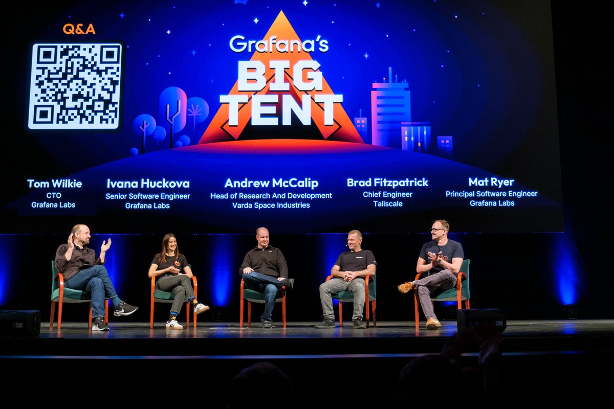 grafana's tweet image. #GrafanaCON 2025 photos are now available on our Flickr! 

Check them out to relive the energy from our biggest event yet: flic.kr/s/aHBqjCe29J