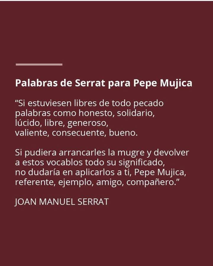 fedeferreras36's tweet photo. Hasta siempre Pepe. Vuela alto hombre digno, coherente, humilde y solidario! https://t.co/Dfjlpzibe3