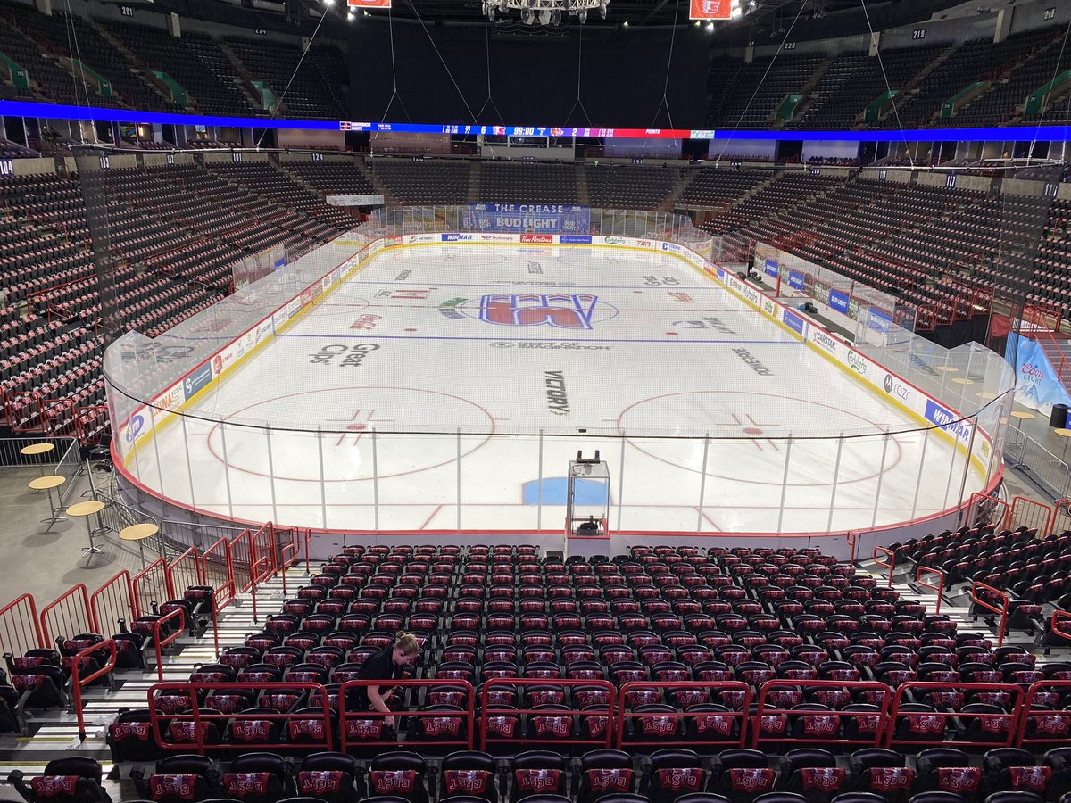 Andrew Quinn (@andrewquinny) on Twitter photo A look at tonight’s rally towels and the calm before the storm at the Spokane Arena ahead of tonight’s game 3 of the <a href="/TheWHL/">Western Hockey League</a> Finals. The <a href="/spokanechiefs/">Spokane Chiefs</a> looking to take a 2-1 series lead…. A look at tonight’s rally towels and the calm before the storm at the Spokane Arena ahead of tonight’s game 3 of the <a href="/TheWHL/">Western Hockey League</a> Finals. The <a href="/spokanechiefs/">Spokane Chiefs</a> looking to take a 2-1 series lead….