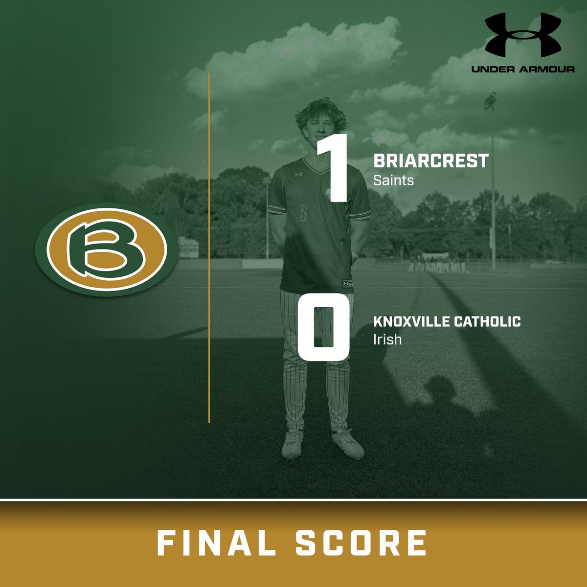 SAINTS WALK OFF GAME 1!!!!
Key players for the Saints were…

<a href="/CPhotopulos/">Cole Photopulos</a> went 2-4 and WALKED IT OFF!!!!!
<a href="/BHolland2027/">Brayden Holland</a> went 1-3!!!
<a href="/phinn_waters33/">phinnwaters</a> got threw a complete game with 15 SO!!!!!!