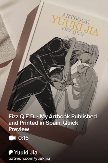 Fizz Q.E.D. - My Artbook Published and Printed in Spain. Quick Preview 2017-2024 - Most of my illustrations and selected favorites - 100 pages, Eight years #artbook #illustration