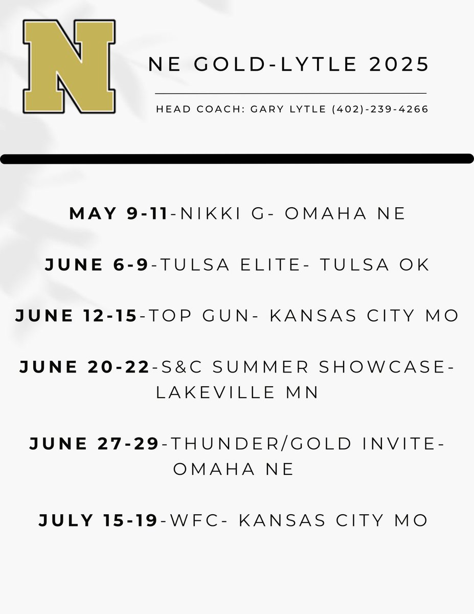 Nebraska Gold 17U- Franklin tweet media