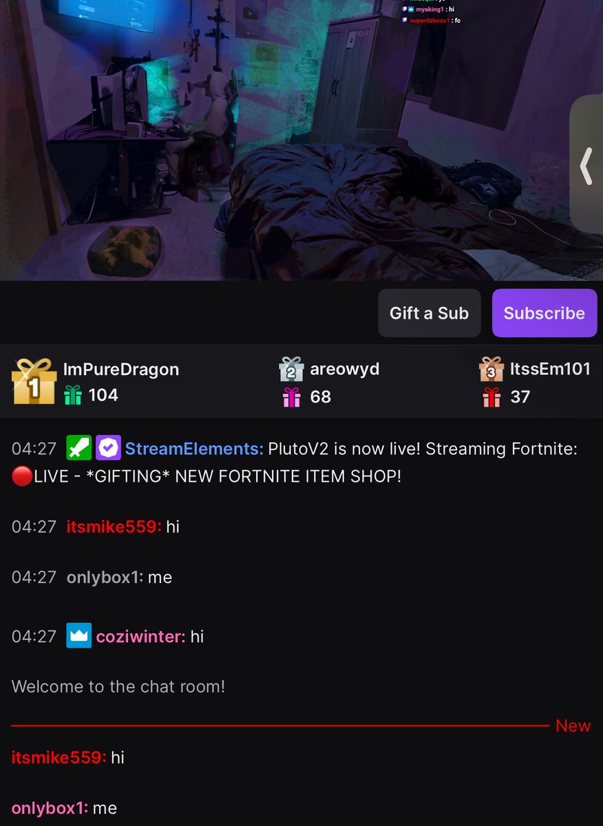 ayyjokerr22's tweet photo. @FortnitePV2 I was first person who commented on stream https://t.co/9Q44FYLprr