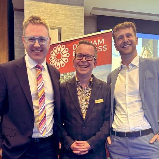 Richard Salkeld (@richardsalkeld) on Twitter photo Superb job by <a href="/soult/">Graham Soult FIPM</a> hosting a Q&A with <a href="/KiMcGuinness/">Kim McGuinness</a> on Tuesday evening as part of <a href="/Durham_Business/">Durham Business Club</a> with a preview on <a href="/durhamfringe/">Durham Fringe Festival</a> to an audience of top business leaders from the #NorthEast Superb job by <a href="/soult/">Graham Soult FIPM</a> hosting a Q&A with <a href="/KiMcGuinness/">Kim McGuinness</a> on Tuesday evening as part of <a href="/Durham_Business/">Durham Business Club</a> with a preview on <a href="/durhamfringe/">Durham Fringe Festival</a> to an audience of top business leaders from the #NorthEast