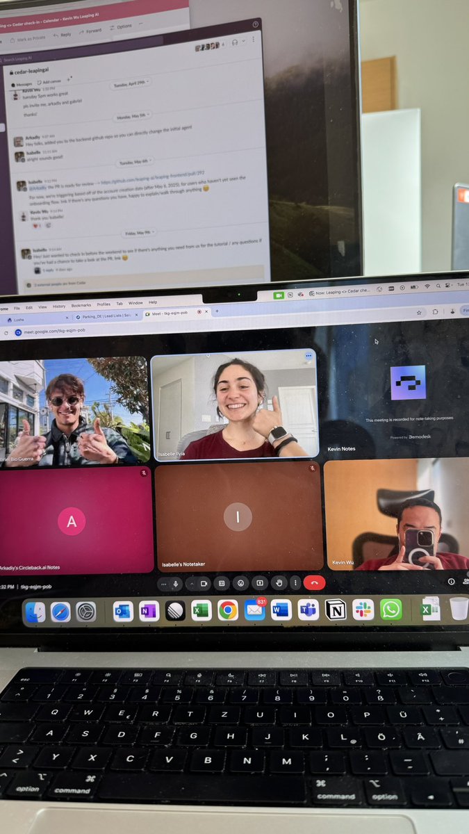 2025: meetings with two humans and three AI note takers