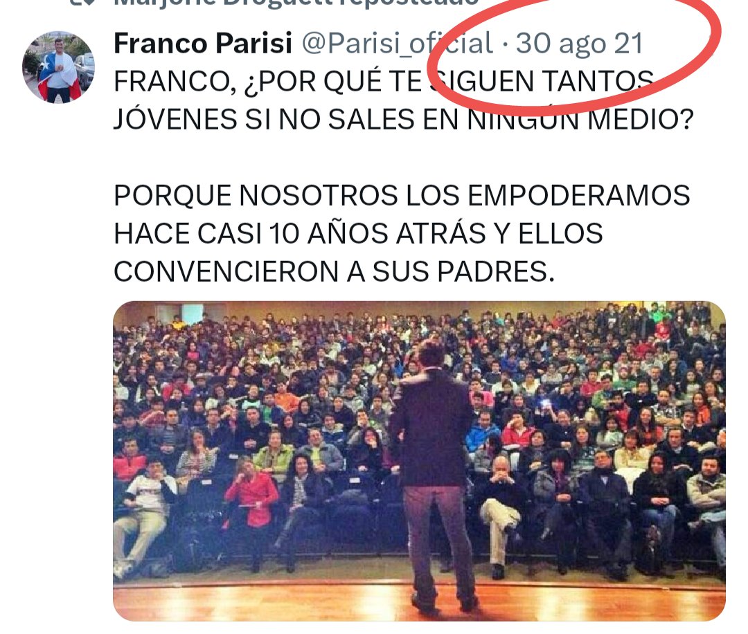 Cacha a este charlatán robando con la misma foto de 2021 y quizas sea hasta mas antigua.