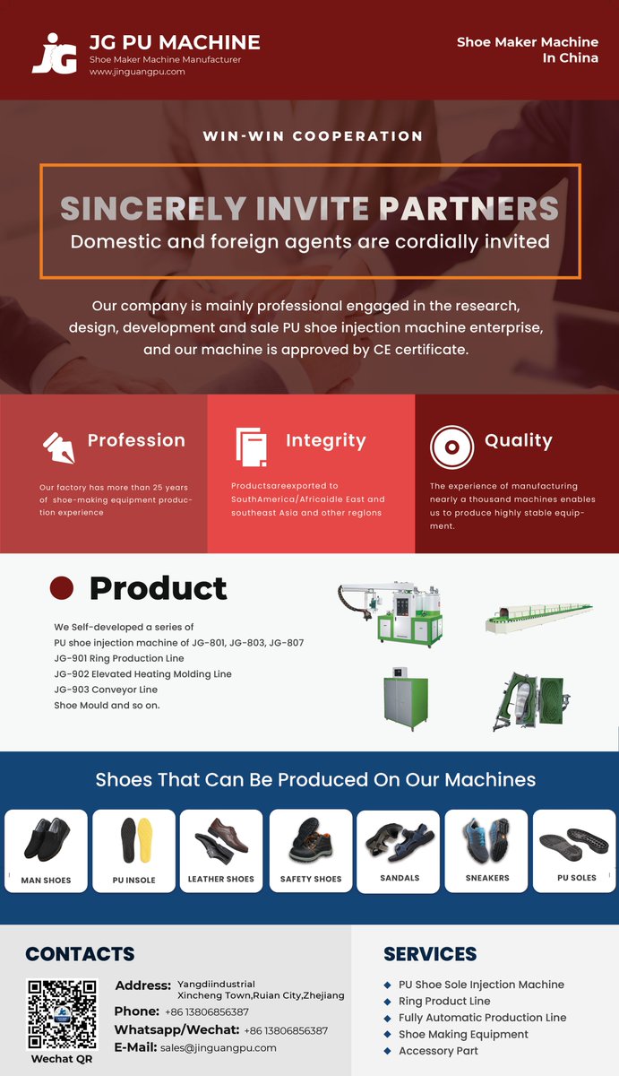 jg13362766789's tweet image. #shoemakingmachine #howtomakeashoesole #shoecasting #footwear #footwearmaking #footwearmakingmachine #solepressmachine WhatsApp/wechat:+86 13806856387 E-mail：sales@jinguangpu.com Website:jinguangpu.com