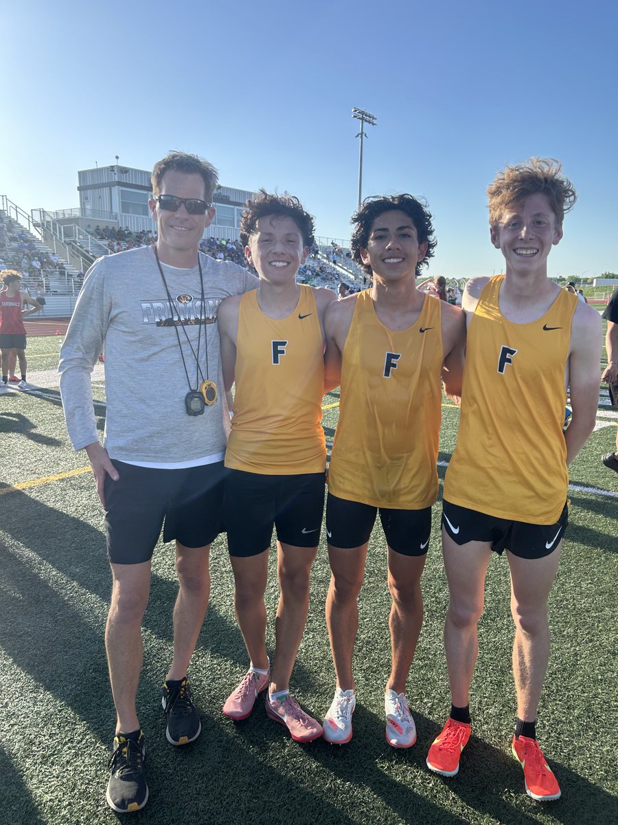 Fremonttrack's tweet image. Tiger Milers-Gonzalez, Miller and Soto are going to Burke!