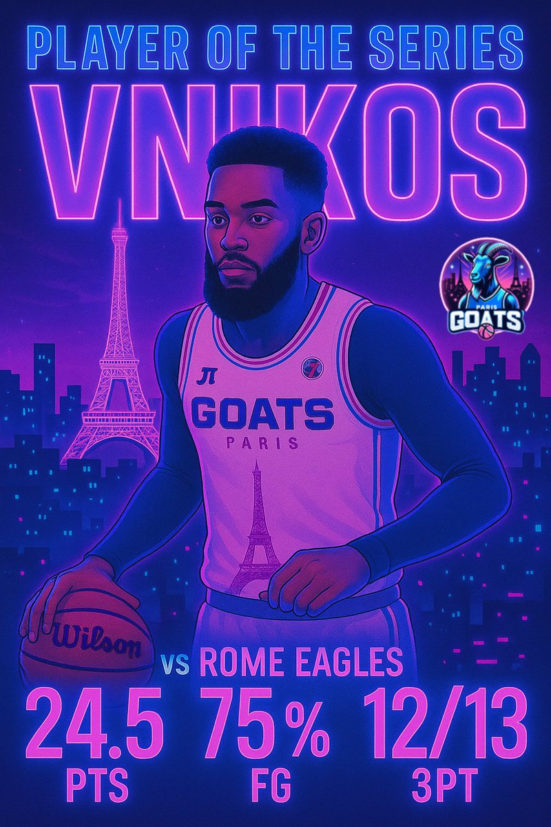 Paris Goats (@parisgoats) on Twitter photo After a 2-0 sweep against the <a href="/roma00Eagles/">Roma Eagles</a> and top tier performance from our guys, <a href="/vNikos2k/">vNikos-</a> was our standout player of the series
<a href="/KW5League/">KW5 EU League</a> After a 2-0 sweep against the <a href="/roma00Eagles/">Roma Eagles</a> and top tier performance from our guys, <a href="/vNikos2k/">vNikos-</a> was our standout player of the series
<a href="/KW5League/">KW5 EU League</a>
