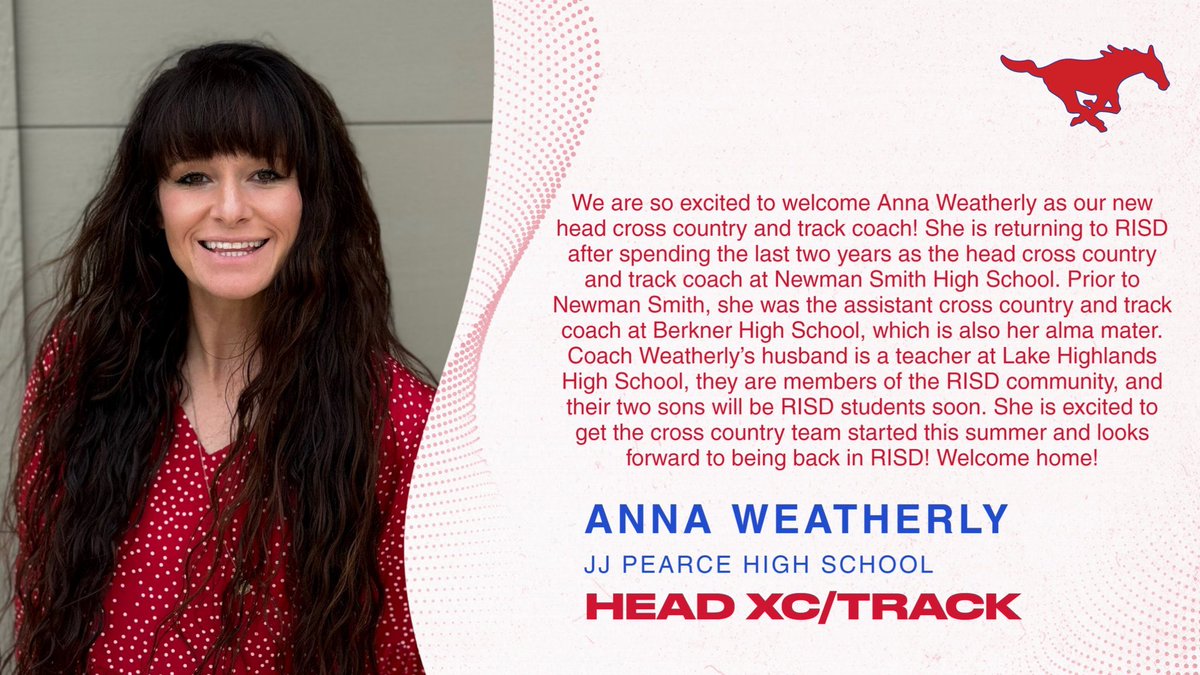 Carrie Breedlove (@thecbreedlove) on Twitter photo Welcome to Pearce <a href="/coachweatherly1/">Coach Weatherly</a> ! Go Mustangs! β€οΈππββοΈπββοΈπ Welcome to Pearce <a href="/coachweatherly1/">Coach Weatherly</a> ! Go Mustangs! β€οΈππββοΈπββοΈπ