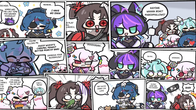 【お知らせ】
すぺしゃりてEN2期生 EVE.EXE
4コマイラスト全14話のイラストを担当させていただきました!
https://t.co/dA2xXoWtwE
よろしくお願いします!
#EVEEXE #EVEEXEComic
#SpecialiteEN 
