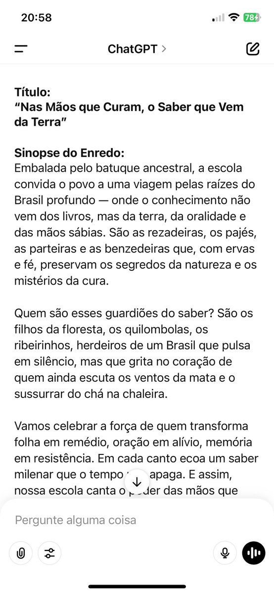 asoarespatrick's tweet photo. @costaverso @gresmangueira Fui mais além e busquei o enredo kkkk vai que https://t.co/2V5YgY1SZz