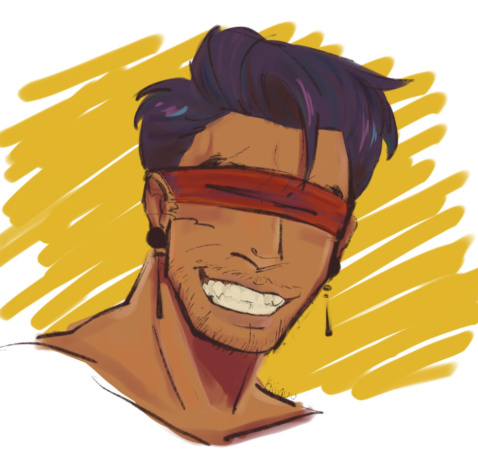 ghost inspired “snarl-smile” hello everynyan how are we doing