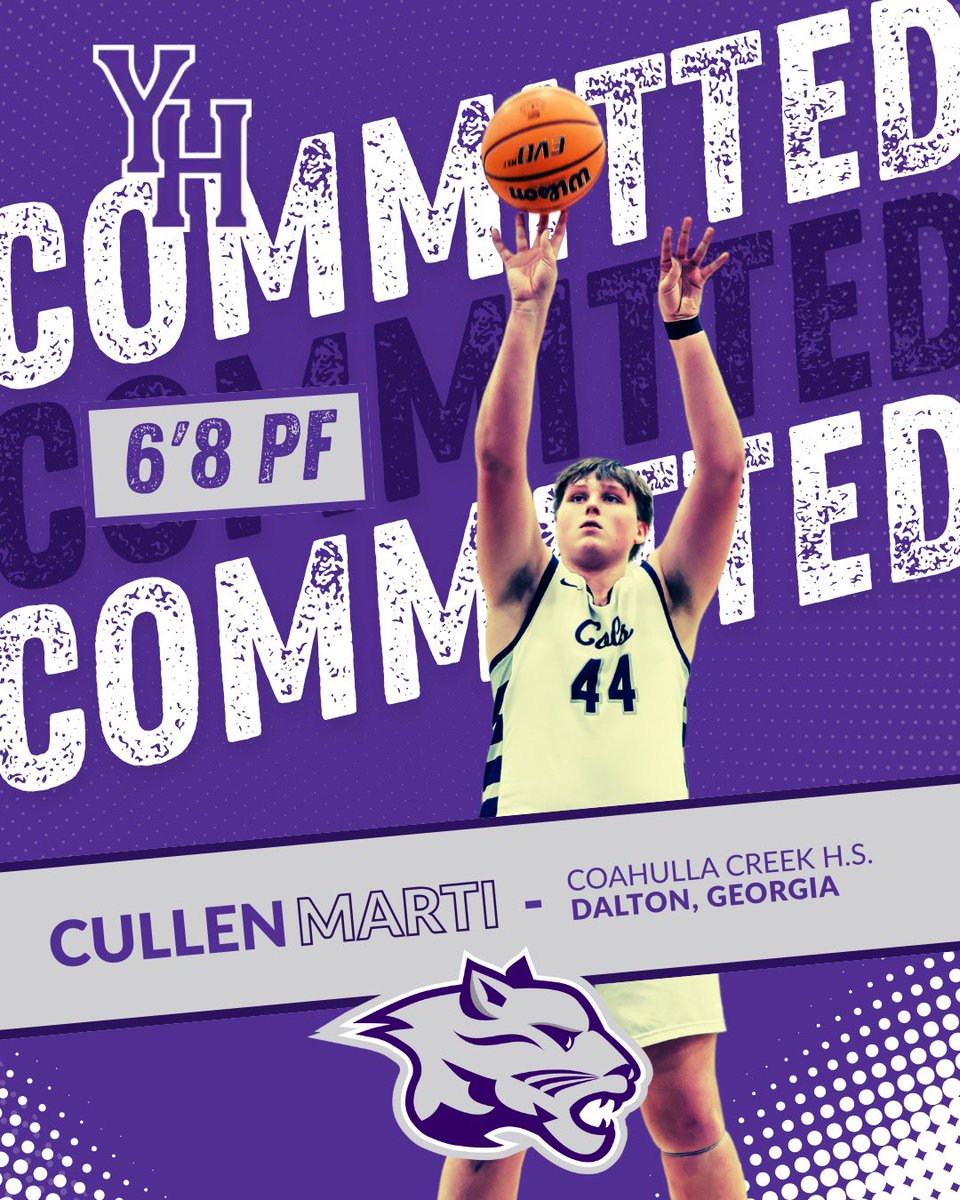 CDMarti (@cd_marti16660) on Twitter photo It's official! I've committed to Young Harris College to pursue my academic and athletic career. Dreams do come true. Huge thanks to everyone who has supported me along this journey. Coach Currier and Coach Chavis, Thank you for the opportunity! Let's go, Mountain Lions! <a href="/YHC_MBB/">Young Harris Basketball</a> It's official! I've committed to Young Harris College to pursue my academic and athletic career. Dreams do come true. Huge thanks to everyone who has supported me along this journey. Coach Currier and Coach Chavis, Thank you for the opportunity! Let's go, Mountain Lions! <a href="/YHC_MBB/">Young Harris Basketball</a>