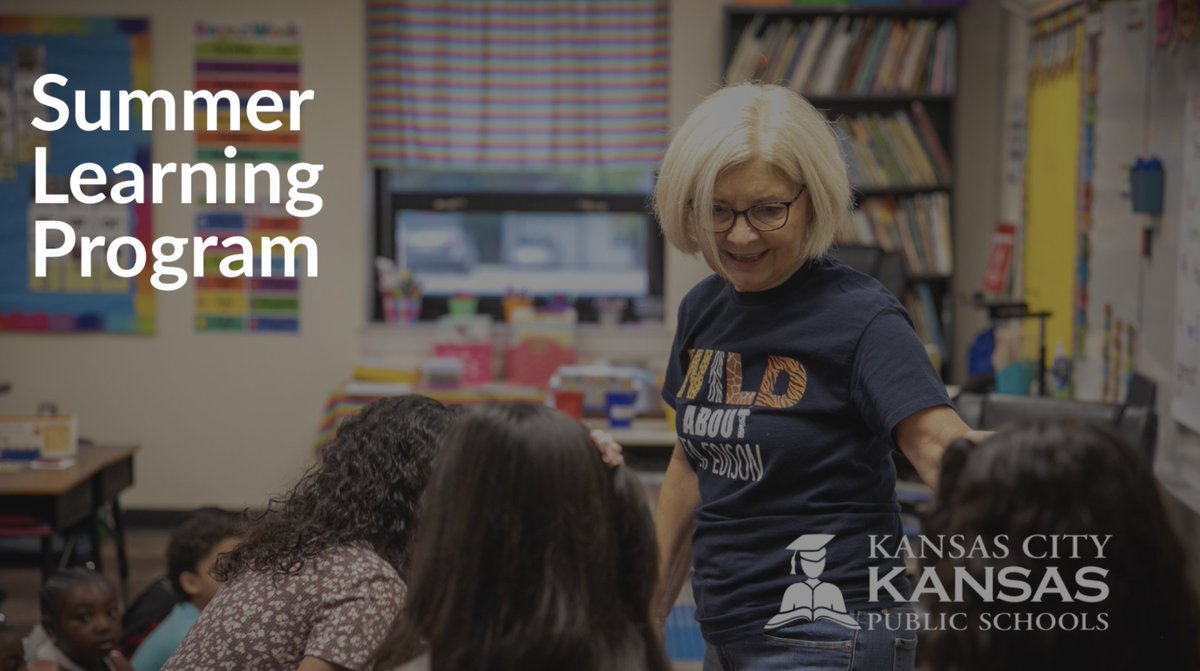 We are excited to announce that the KCKPS Summer Learning Program has been extended to include all K-8 students.
If you would like for your student to participate, please be sure to register them through Infinite Campus between May 14-16. kckps.infinitecampus.org/campus/portal/… #BetterEveryDay