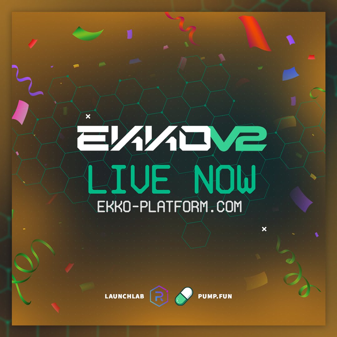 After a highly anticipated launch, and some setbacks, the EKKO team don't stop, and won't stop.

This is for our community, investors, and those who backed EKKO from the start. You'll find all the trading functionality you could need in EKKO V2, and over the coming days we'll