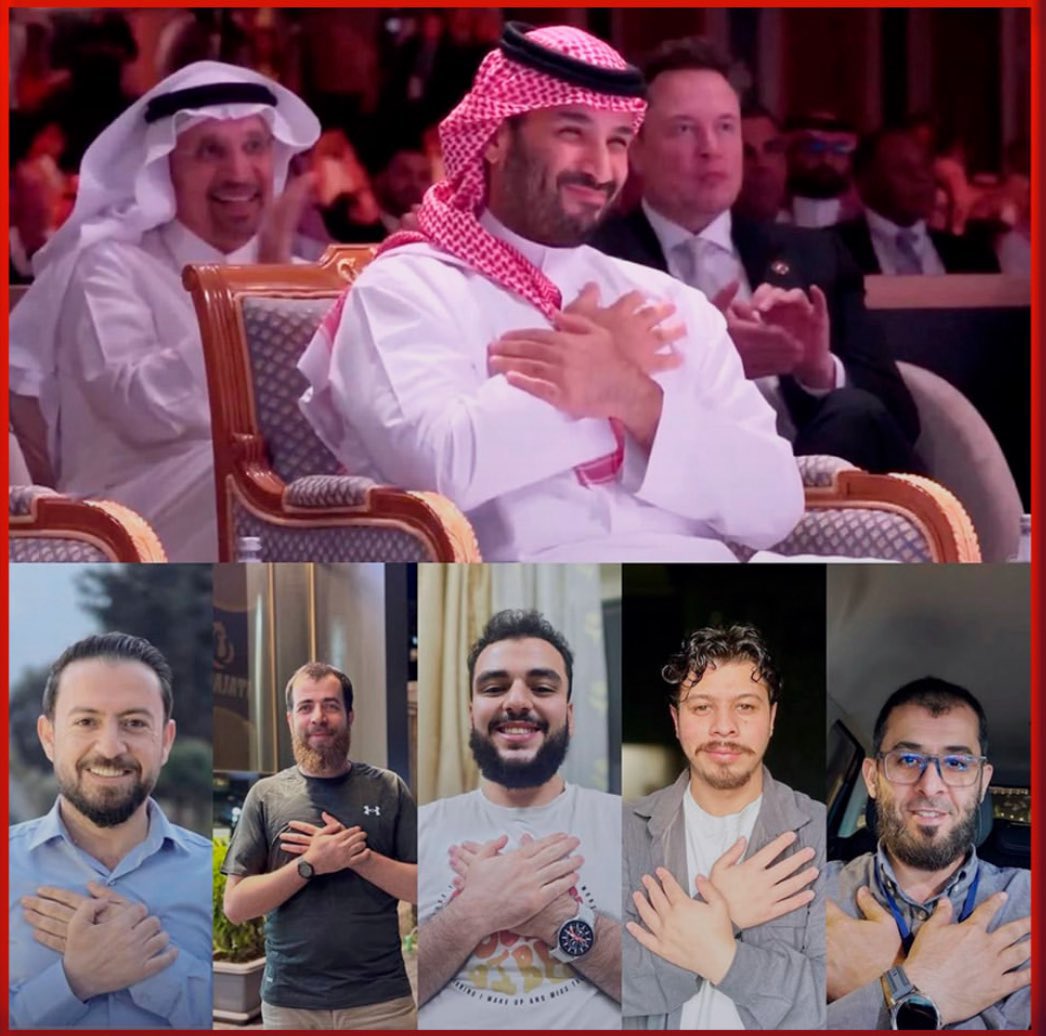 مشبب السهلي (@mshpap_1) on Twitter photo .
هكذا قدموا التحية والتقدير من الشخصيات الاعلامية السورية لسمو الامير 👌🏽
<a href="/HRHMBNSALMAAN/">محمد بن سلمان بن عبد العزيز (Informal)</a>
#محمد_بن_سلمان_ينتصر_لسوريا .
هكذا قدموا التحية والتقدير من الشخصيات الاعلامية السورية لسمو الامير 👌🏽
<a href="/HRHMBNSALMAAN/">محمد بن سلمان بن عبد العزيز (Informal)</a>
#محمد_بن_سلمان_ينتصر_لسوريا