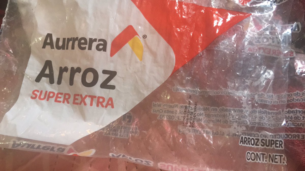 TriunfadoraTuya's tweet photo. Arroz de @BodegaAurrera #mamáLucha https://t.co/3uw7Ibuq1L