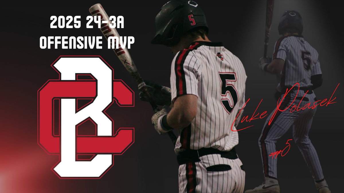 Coach_Bright (@coachb_coogs) on Twitter photo Congrats <a href="/LukePolasek12/">Luke Polasek</a> on being selected 2025 District 24-3A Offensive Most Valuable Player!! #GRIT Congrats <a href="/LukePolasek12/">Luke Polasek</a> on being selected 2025 District 24-3A Offensive Most Valuable Player!! #GRIT