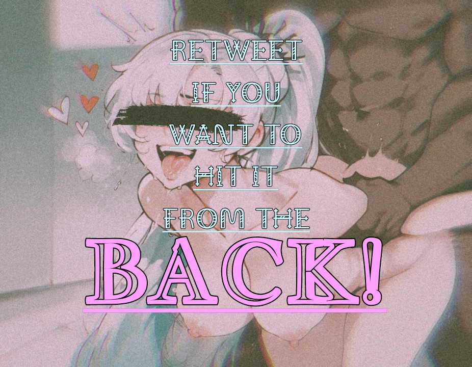 RT if you'd pound the Schnee slut doggy style. Comment if you want a different position.

🤍💙🤍💙