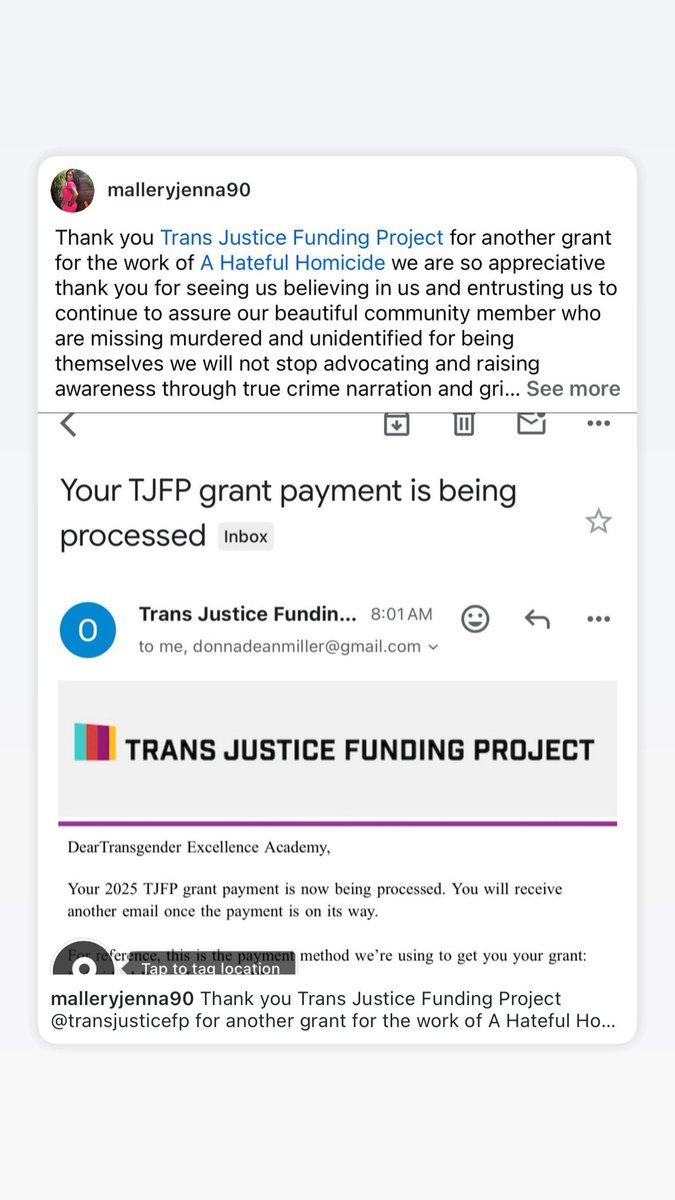 So thankful 🙏🏿 for supporting in continuing our work at A Hateful Homicide for a second year
