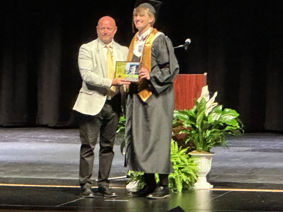Congratulations Neosho male and female athlete of the year.