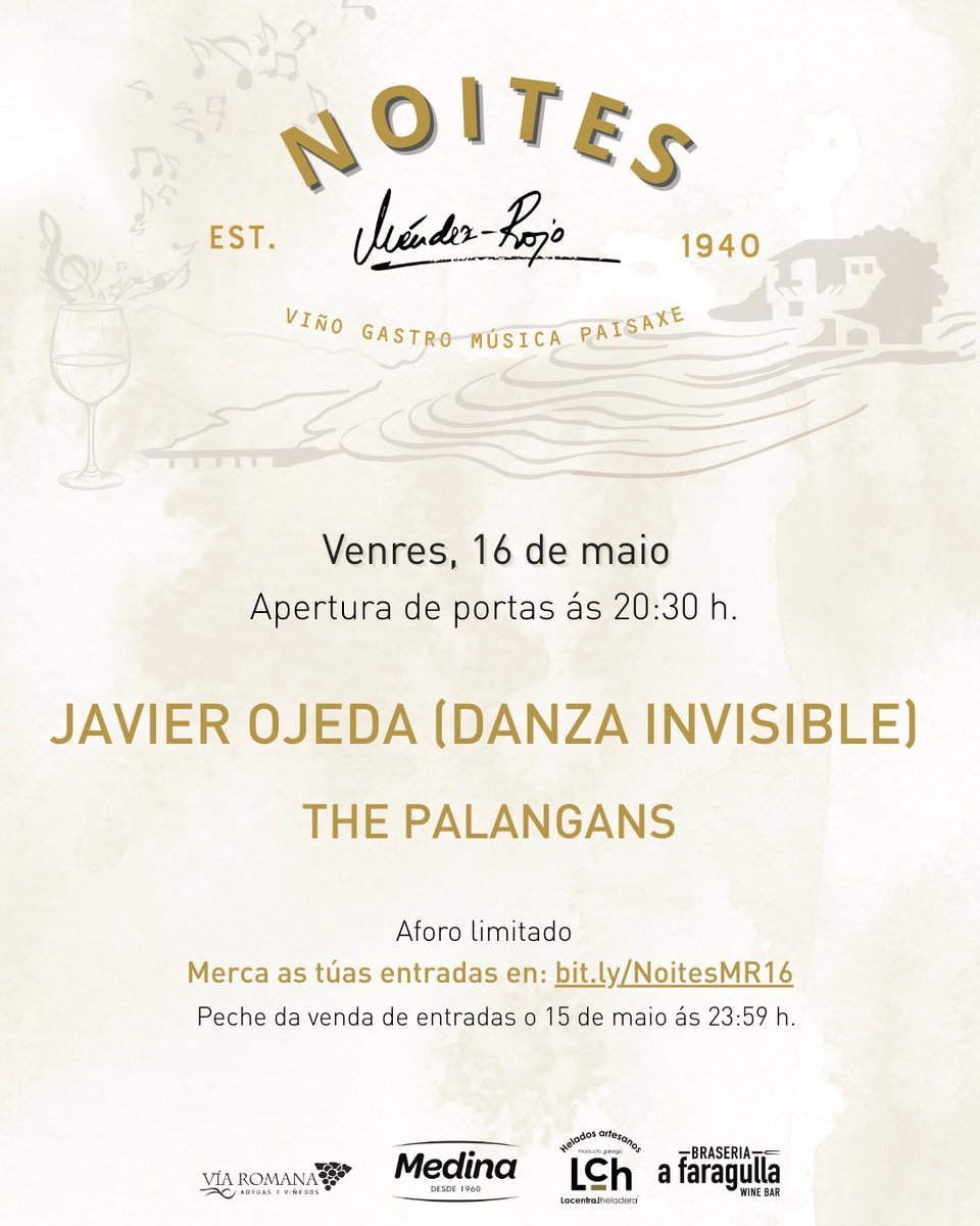 Estos son los inolvidables recuerdos del año pasado y para superarlos faltan sólo dos días. ¿Ya tienes tu entrada para venir a disfrutar de la primera de las #NoitesMéndezRojo de la primavera-verano 2025? ➡️ bit.ly/NoitesMR16

<a href="/JavierOjeda64/">Javier Ojeda</a> <a href="/ViaRomana_es/">Vía Romana</a> <a href="/FrutossecosM/">Frutos Secos Medina</a>