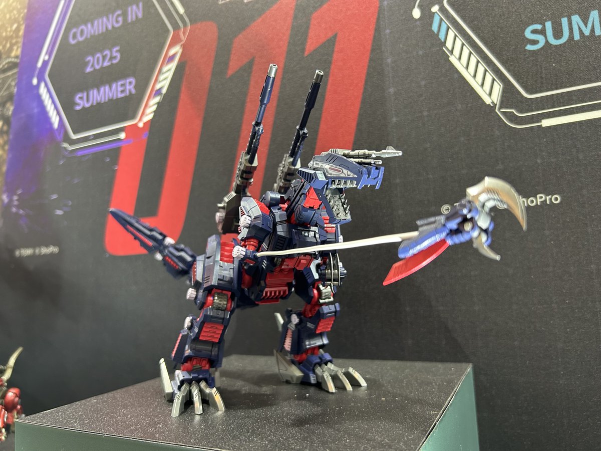 予約受付商品】T-SAPRK ZOIDS ゾイド RMZ-011 ジェノザウラー