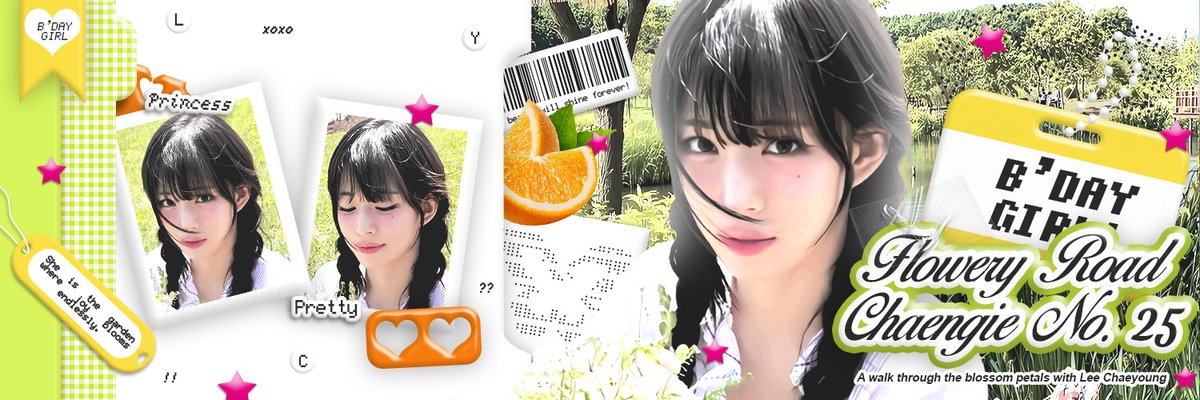 🥂٠࣪⭑୨ৎ  Raise a glass in the garden breeze! 𝙄𝙩'𝙨 𝙇𝙚𝙚 𝘾𝙝𝙖𝙚𝙮𝙤𝙪𝙣𝙜'𝙨 𝙗𝙞𝙧𝙩𝙝𝙙𝙖𝙮, love in full bloom! Twibbons flutter, flowers sway... ⋆˚✿˖° Come celebrate where petals and wishes dance together.

❥ s.id/91XLE