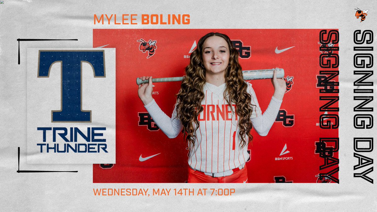BGHS The Hive (@thehivebghs) on Twitter photo π¨ College Signing Announcement π¨
π₯ Mylee Boling
π Trine University
π Beech Grove HS - Athletic Lobby
β° 7 pm
ποΈ May 14th
<a href="/TrineSoftball/">Don Danklefsen II</a>
@softballbghs
<a href="/mylee_boling/">Mylee Boling</a>
#HornetProud #TrineNation π¨ College Signing Announcement π¨
π₯ Mylee Boling
π Trine University
π Beech Grove HS - Athletic Lobby
β° 7 pm
ποΈ May 14th
<a href="/TrineSoftball/">Don Danklefsen II</a>
@softballbghs
<a href="/mylee_boling/">Mylee Boling</a>
#HornetProud #TrineNation