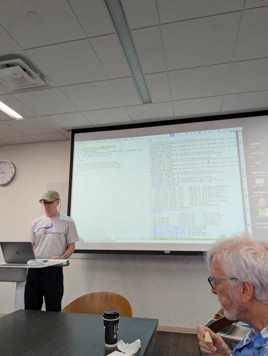 proidiot's tweet image. A great few days at the ACL2 Workshop!